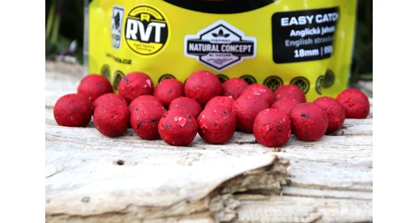 MIVARDI - Rapid boilies easy catch - anglická jahoda (950 g | 24 mm)